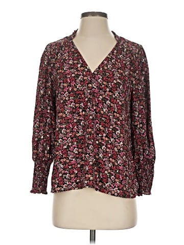 Aqua 3/4 Sleeve Blouse (view 1)