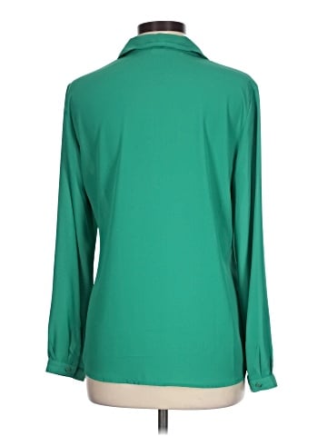 NY Collection Long Sleeve Blouse (view 2)