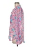 Kut from the Kloth 100% Polyester Floral Pink Long Sleeve Blouse Size M - photo 5