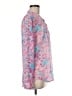 Kut from the Kloth 100% Polyester Floral Pink Long Sleeve Blouse Size M - photo 4