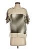 Max Studio Ivory Short Sleeve T-Shirt Size XS - photo 1