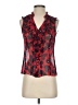 Nanette Lepore Red Sleeveless Blouse Size 0 - photo 1