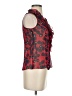 Nanette Lepore Red Sleeveless Blouse Size 0 - photo 4