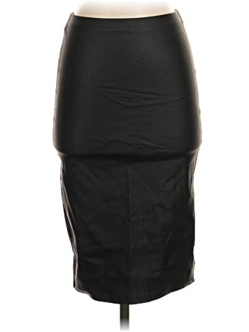 Haute Monde Faux Leather Skirt (view 1)
