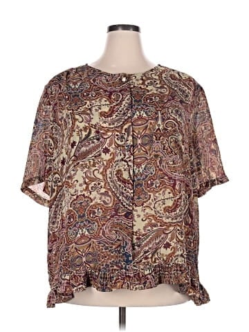 Alfred Dunner Short Sleeve Blouse (view 1)