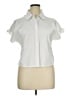 Cos White Short Sleeve Blouse Size 14 - photo 1