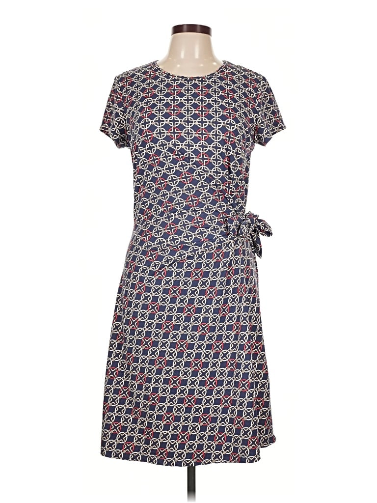 Pre-owned J. Mclaughlin Casual Dress In Blue