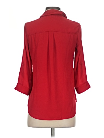 BCX 3/4 Sleeve Button-Down Shirt (view 2)