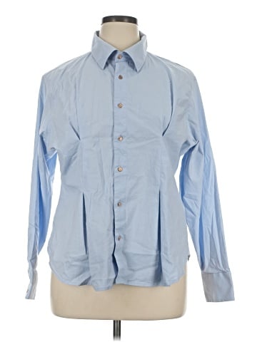 Express Long Sleeve Button-Down Shirt (view 1)