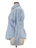 Express Blue Long Sleeve Button-Down Shirt Size XL - photo 5