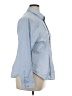 Express Blue Long Sleeve Button-Down Shirt Size XL - photo 4