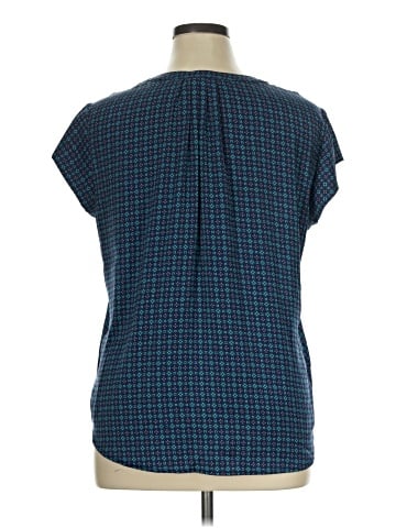 Liz Claiborne Short Sleeve Blouse (view 2)