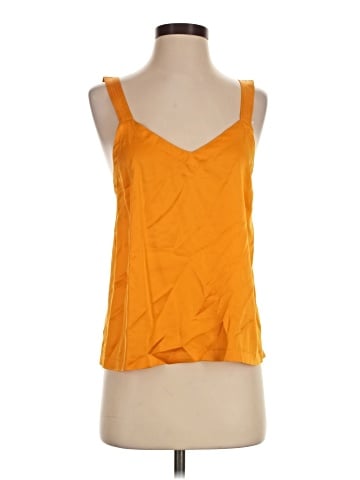 Floreat Sleeveless Silk Top (view 1)