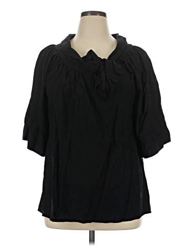 BCBGMAXAZRIA 3/4 Sleeve Blouse (view 1)