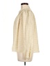 CO 100% Polyester Ivory Long Sleeve Blouse Size M - photo 5