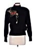 Laurel 100% Wool Graphic Red Black Wool Pullover Sweater Size EU (IT) 36 / US 0 - photo 1