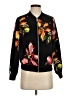 Mossimo 100% Polyester Floral Black Jacket Size XS - photo 1