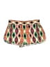 Alice + Olivia 100% Polyester Print Green Shorts Size 0 - photo 1