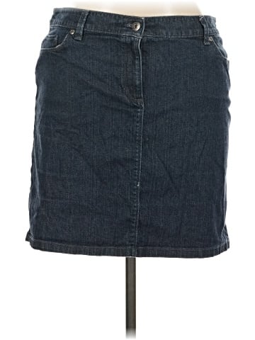 Ann Taylor Factory Denim Skirt (view 1)