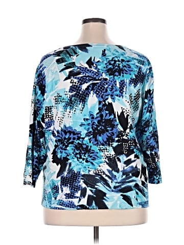 Avenue 3/4 Sleeve Blouse (view 2)