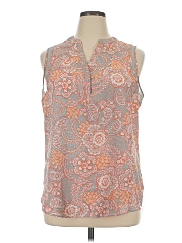 a.n.a. A New Approach Sleeveless Blouse (view 1)