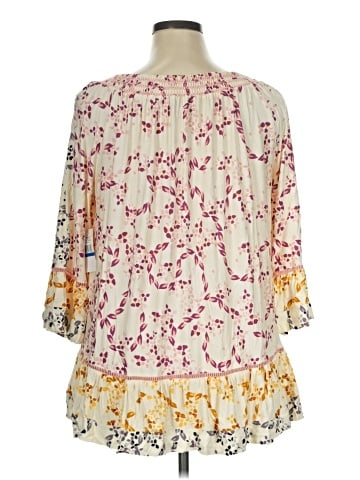 Fever 3/4 Sleeve Blouse (view 2)