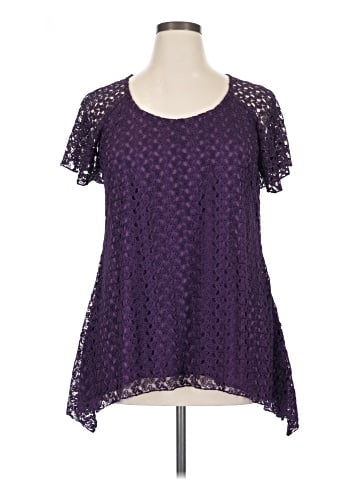 DressBarn Short Sleeve Blouse (view 1)