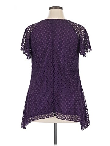 DressBarn Short Sleeve Blouse (view 2)
