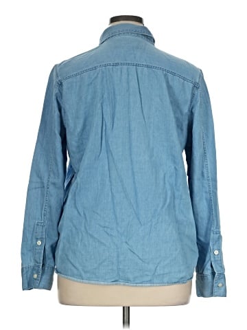 CALVIN KLEIN JEANS Long Sleeve Button-Down Shirt (view 2)