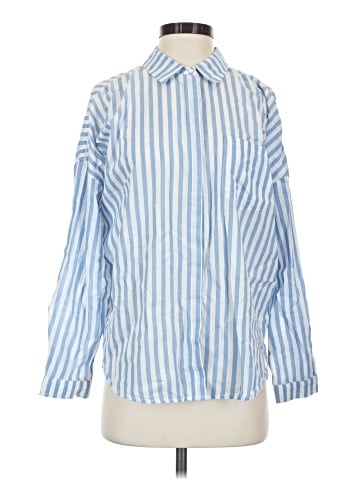 Zara Basic Long Sleeve Blouse (view 1)