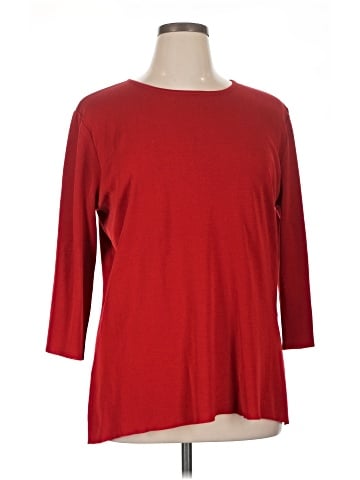 misook 3/4 Sleeve Top (view 1)
