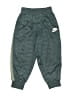 Nike 100% Polyester Green Track Pants Size S (kids) - photo 1