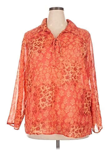 White Stag Long Sleeve Blouse (view 1)