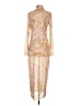 AFRM Paisley Tan Cocktail Dress Size S (estimated) - photo 2