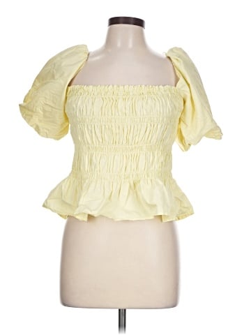 ASTR The Label Short Sleeve Blouse (view 1)