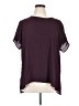DR2 100% Polyester Burgundy Short Sleeve Blouse Size XL - photo 1