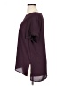 DR2 100% Polyester Burgundy Short Sleeve Blouse Size XL - photo 5