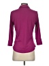 J. McLaughlin Purple 3/4 Sleeve Blouse Size XS - photo 2