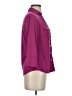 J. McLaughlin Purple 3/4 Sleeve Blouse Size XS - photo 4