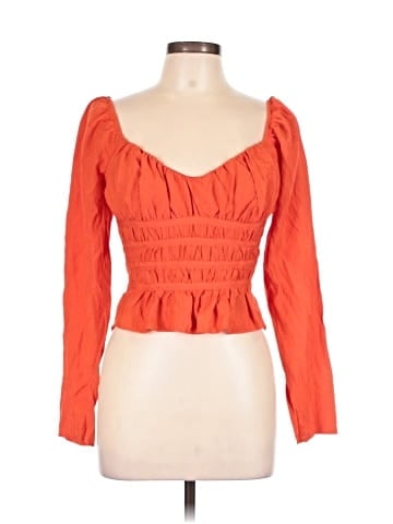 Topshop 3/4 Sleeve Blouse (view 1)