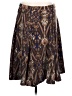 Lapis Paisley Brown Casual Skirt Size L - photo 2