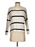 BB Dakota Stripes Ivory Pullover Sweater Size S - photo 1