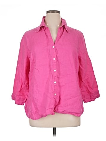 David N 3/4 Sleeve Button-Down Shirt (view 1)