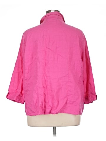 David N 3/4 Sleeve Button-Down Shirt (view 2)