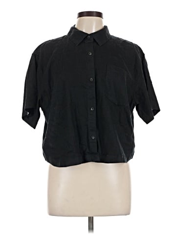 Athleta Short Sleeve Button-Down Shirt (view 1)