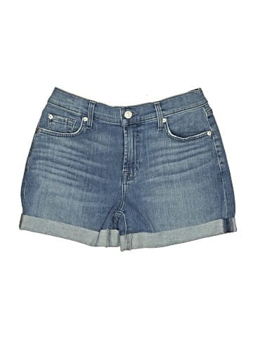 7 For All Mankind Denim Shorts (view 1)