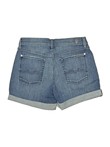 7 For All Mankind Denim Shorts (view 2)