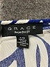 Grace 100% Rayon Blue Short Sleeve Blouse Size L - photo 7