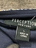 Perceptions Paisley Gray Casual Dress Size L - photo 7