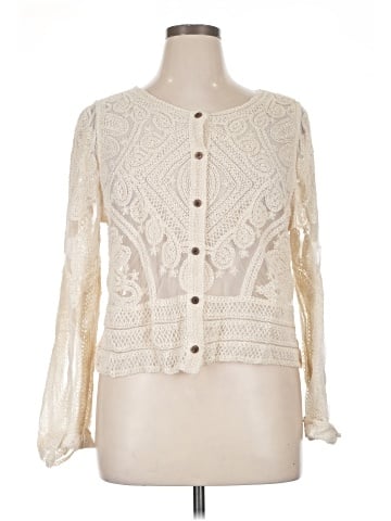 Ultra Pink Long Sleeve Blouse (view 1)
